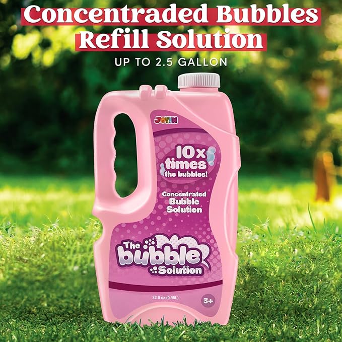 JOYIN 32 oz Bubble Solution Refills, Concentrated Solution - Image 2