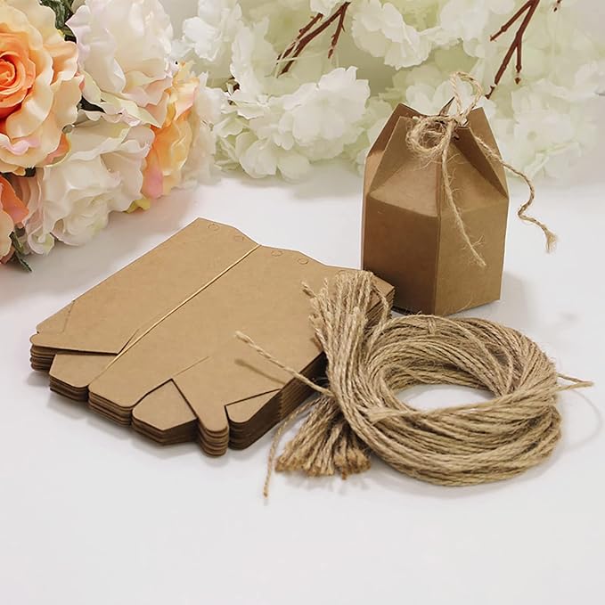 Zontween 50 Pack Hexagon Paper Box - Image 7