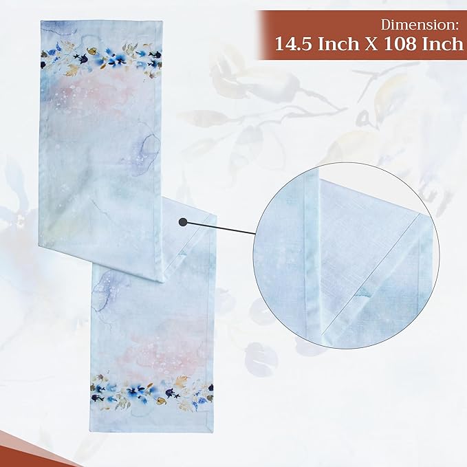 Maison d' Hermine Table Runner 100% Cotton Single Layer Table Runners 108 - Image 4