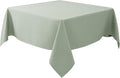Biscaynebay Square Tablecloth 60x60 Inch-Sage Card Fabric Table Cover-Small by Biscaynebay