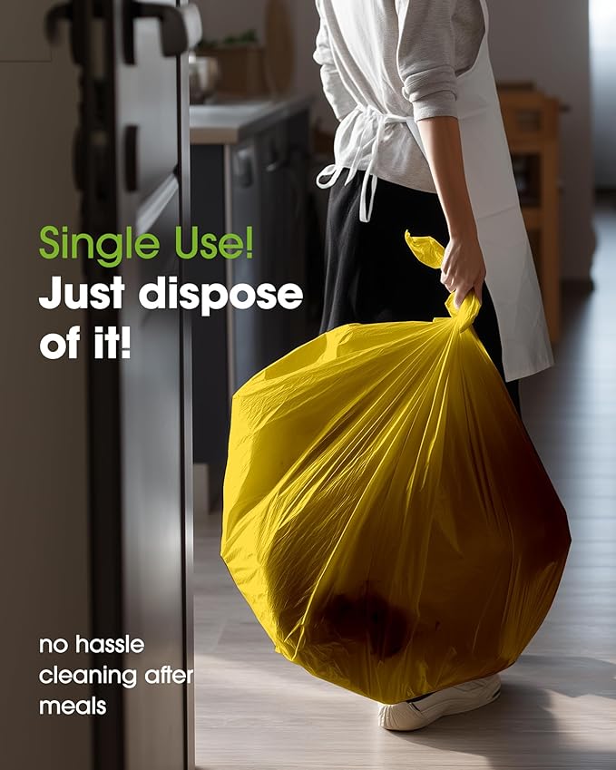 Pureegg Plastic Table Cloth Disposable 10 Pack, 54 x 108 Inch Table Cloths - Image 5