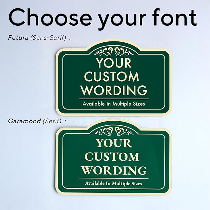 Customizable Outdoor Metal Sign - Image 9