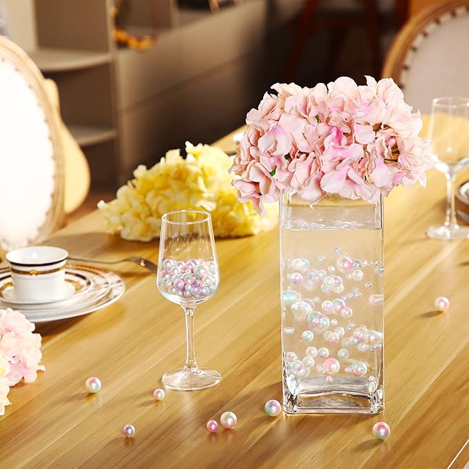 150 Pieces Vase Filler Faux Pearls Vase Makeup Beads No Hole Gloss Bead Mixed - Image 5