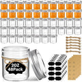 ComSaf Small Mason Jars 2 oz, Small Canning Jars, Mini Glass Jar by ComSaf