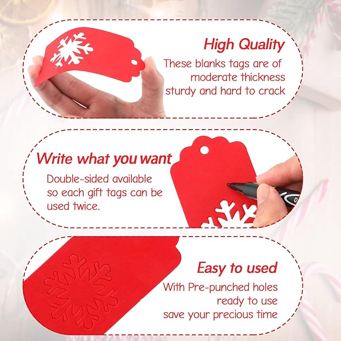 jijAcraft Christmas Gift Tags - Image 3