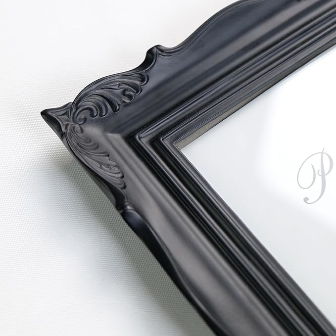 Cuspin 8x10 Picture Frame Black, Vintage Handmade Resin Frame - Image 4