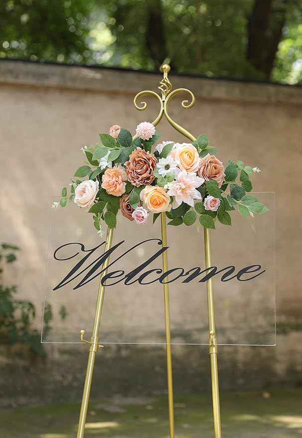 SERRAFLORA Artificial Flowers Combo Box Set Faux Flowers Bulk Flower Leaf - Image 6