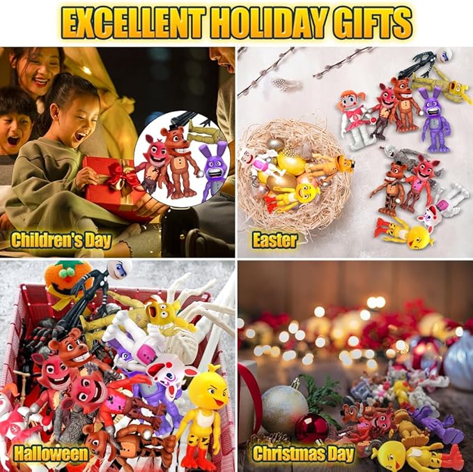 Action Figure Toy, Movable Joints Toys Dolls, Collectible Figure Gifts - Image 5