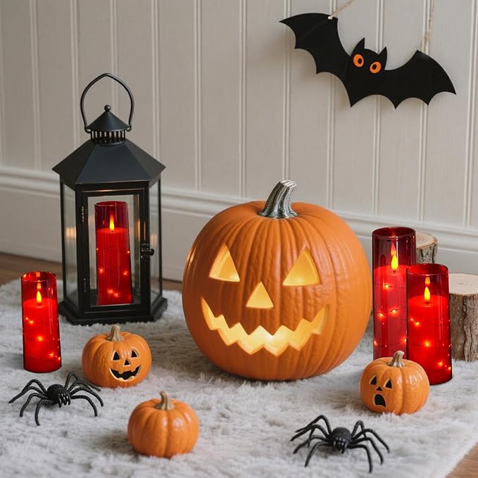 Raycare Flameless Candle with Remote Timer – 9 Flickering Acrylic Battery - Image 3