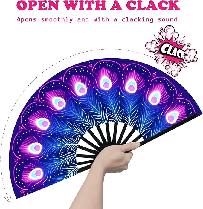 Boots on The Ground Fan, Large Folding Hand Fan - Image 3