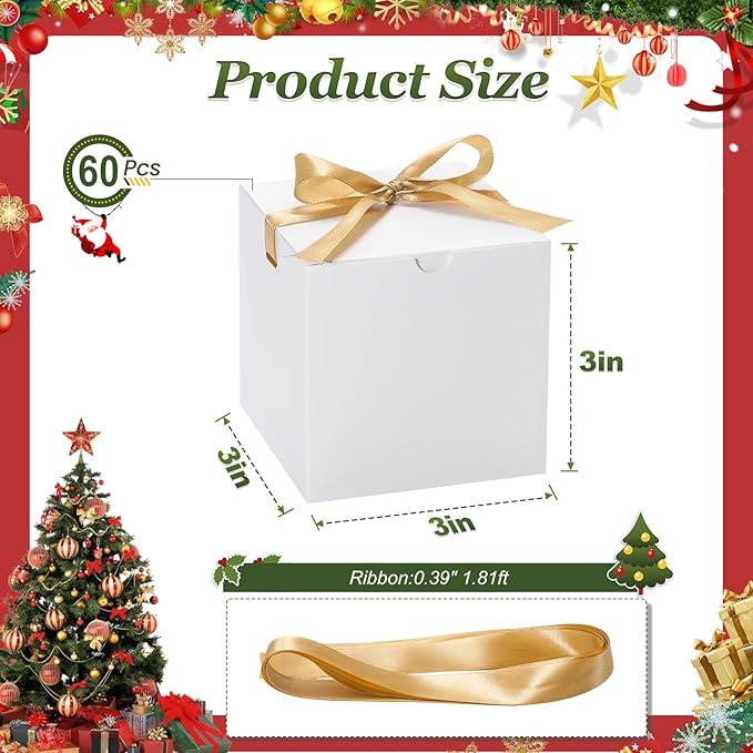 DOYIDE 60 Pcs Small Gift Boxes - Image 3