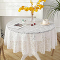 Jeloris Round Lace Tablecloth by Jeloris