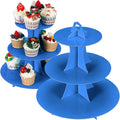 2Pcs 3-Tier Cupcake Stand, Cake Stand holder, Tiered DIY Cupcake Stand Tower by funnytrendypartysupplies