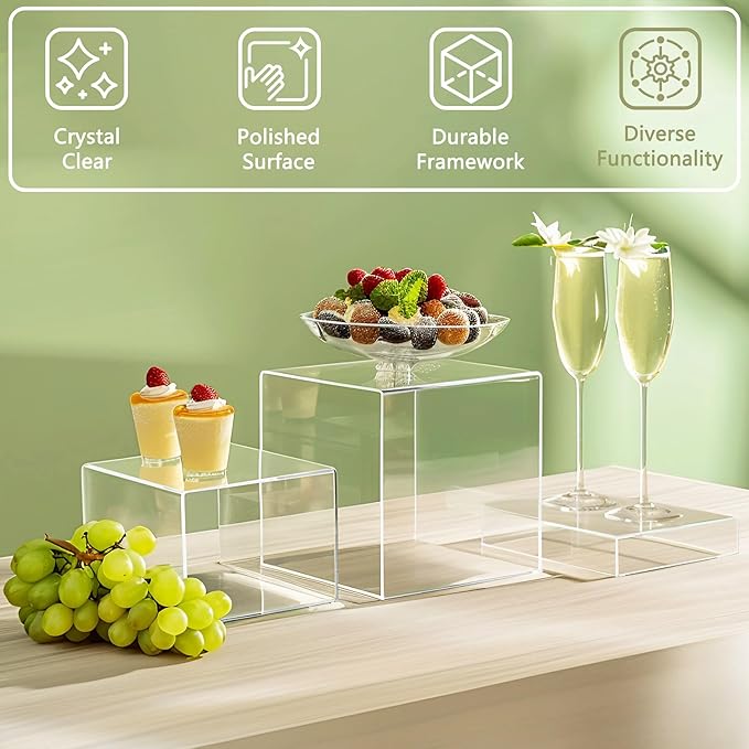 6Pcs Buffet Risers, Food Risers - Image 4
