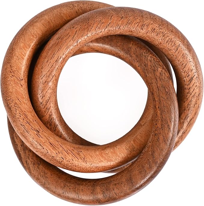 Three Ring Napkin Rings Set of 8, Decorative Handcuff Serviette Ring, Napkin - Image 7