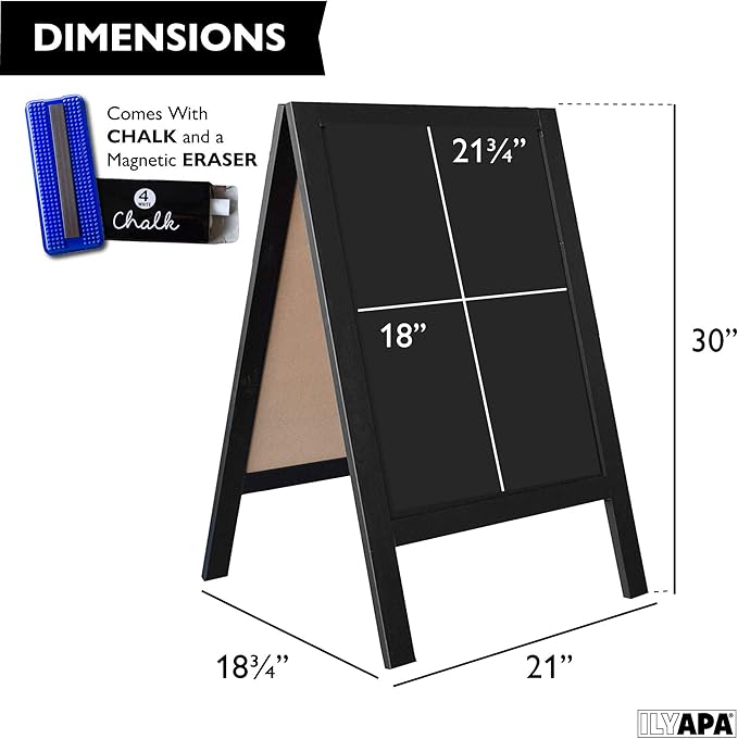 Ilyapa Wooden A-Frame Sign - Image 2
