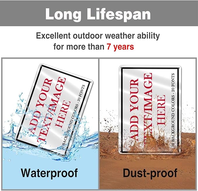 Custom Signs Outdoor Metal Sign - Image 4