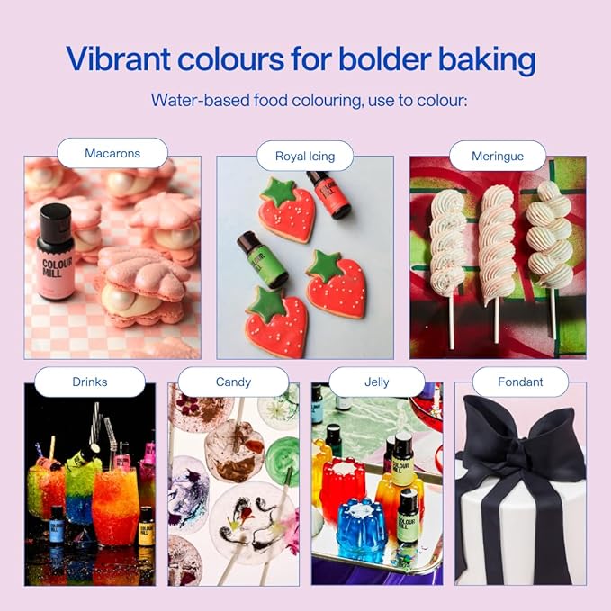 Colour Mill Aqua Blend Water-Based Food Coloring, 20 Milliliters Merlot - Image 7