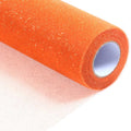 Sparkling Tulle Rolls, 15” by 30 Yards Glitter Tulle Spool Ribbon Fabric by ICOSHOW