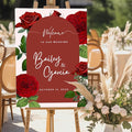 Custom Weddings Reception Signs by GiantBigHands