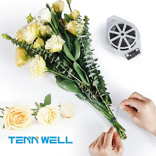 Tenn Well 22 Gauge Floral Wire, 328 Feet Soft Christmas Wreath Wire - Image 5