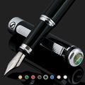 Scriveiner Black Green Fountain Pen by Scriveiner