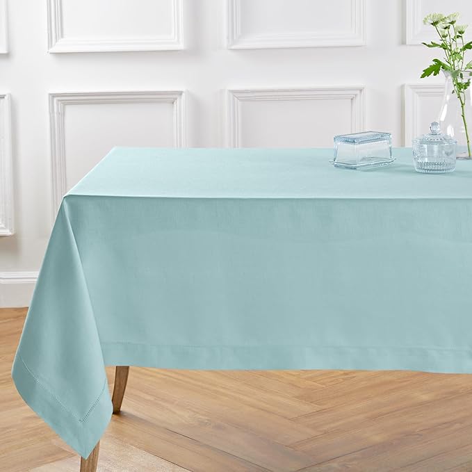 Solino Home Linen Tablecloth for Rectangle Tables 60 x 120 Inch by SolinoHome