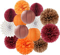 Fall Boho Baby-Shower Party-Decorations Streamers-Lanterns by OURUOLA