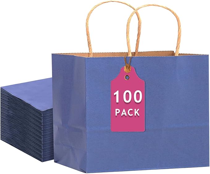 qiqee 100PCS Large Gift Bag by Qiqee