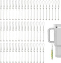 FREEBLOSS 50 Set DIY Beaded Cup Charms by FreeandCreativeCraftsArt