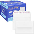 200 Qty Printable A6 Invitation Envelopes 4.75 x 6.5 Cards, Self Seal 120GSM by Xxcxpark