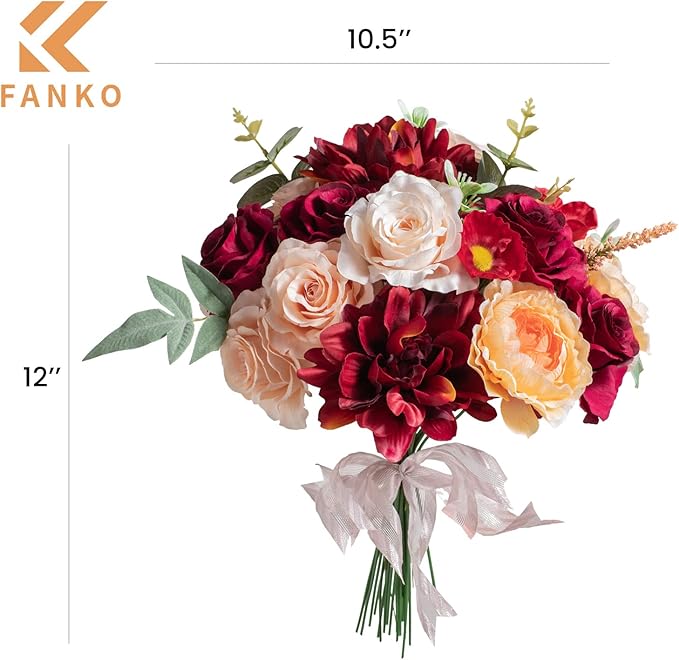 FANKO Rose Artificial Flowers Combo - Image 7