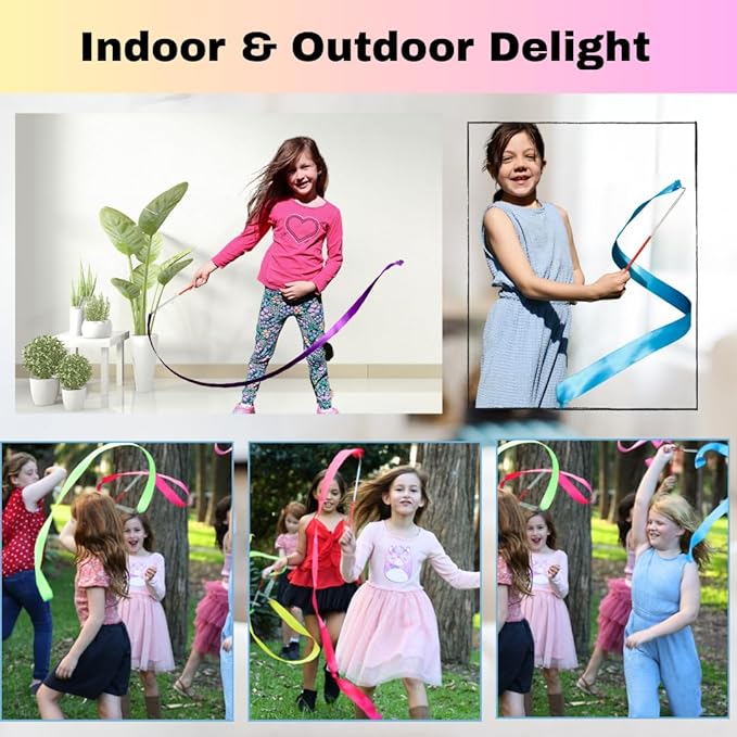 Ribbon Dancing Wands 20pcs Pack, Party Favor - Image 6
