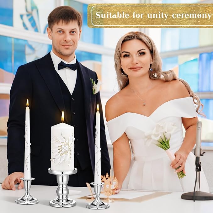 Irenare Unity Candles with Holder - Image 4