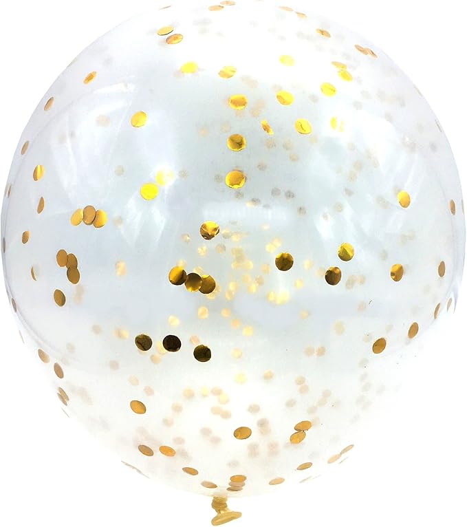 Gold Foil Mylar Round Confetti Circle Dot Graduation Wedding Table Scatter - Image 4