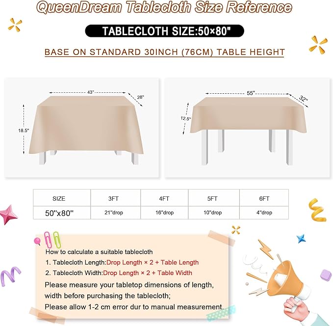 QueenDream Sparkly Sequin Tablecloth - Image 5