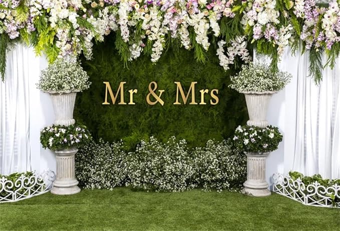 Wedding Arch Flower Backdrop by OFILA
