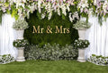 Wedding Arch Flower Backdrop 12x8ft by OFILA