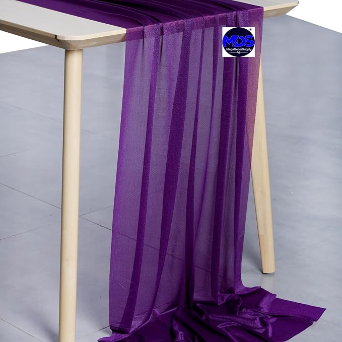 MDS Halloween Chiffon Table Runner - Image 2