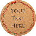 100-1000pcs Custom Stickers Merry Christmas Stickers Personalized Labels by Unknown