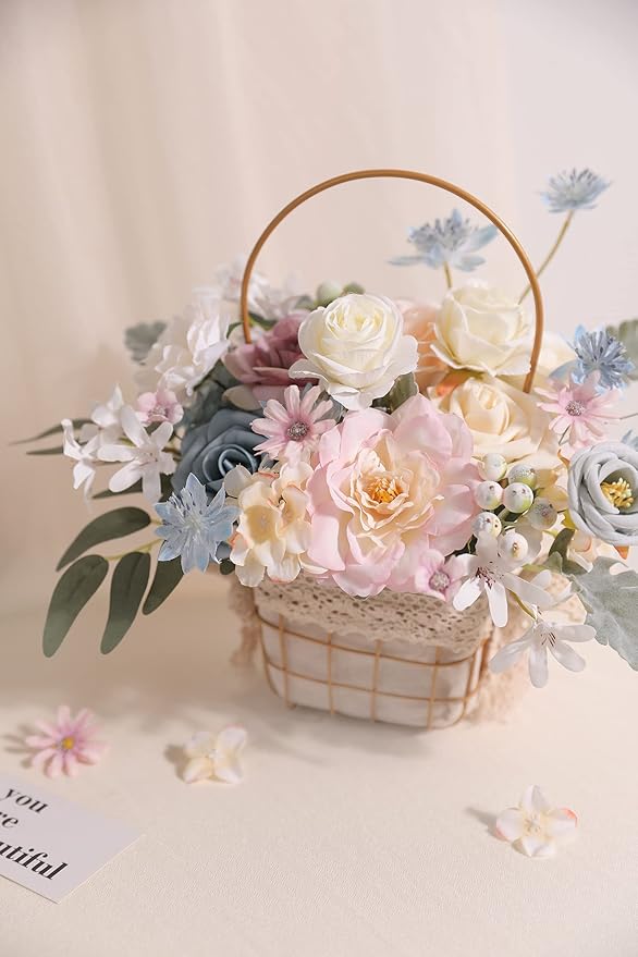 Serra Flora Artificial Flowers Combo Box Set Faux Flowers Bulk Flower Leaf - Image 5