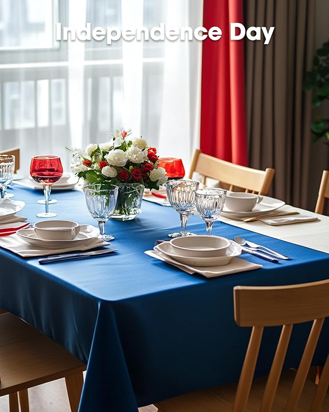 Pureegg Plastic Table Cloth Disposable 10 Pack, 54 x 108 Inch Table Cloths - Image 9
