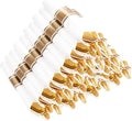 400PCS Pre Rolled Gold Plastic Silverware Sets by Joyido