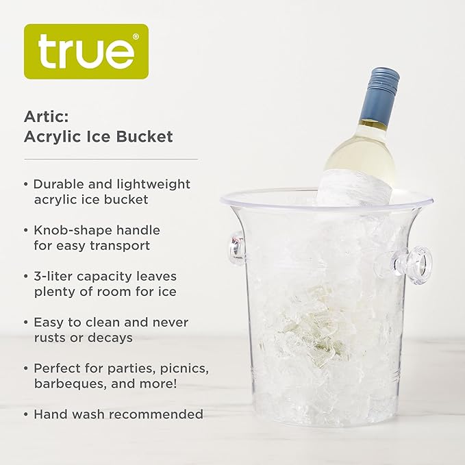 True Clear Acrylic Ice Bucket - Image 3