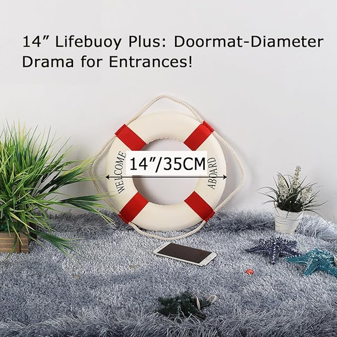 MorroMorn Lifebuoy Wall Hanging Decor - Image 2