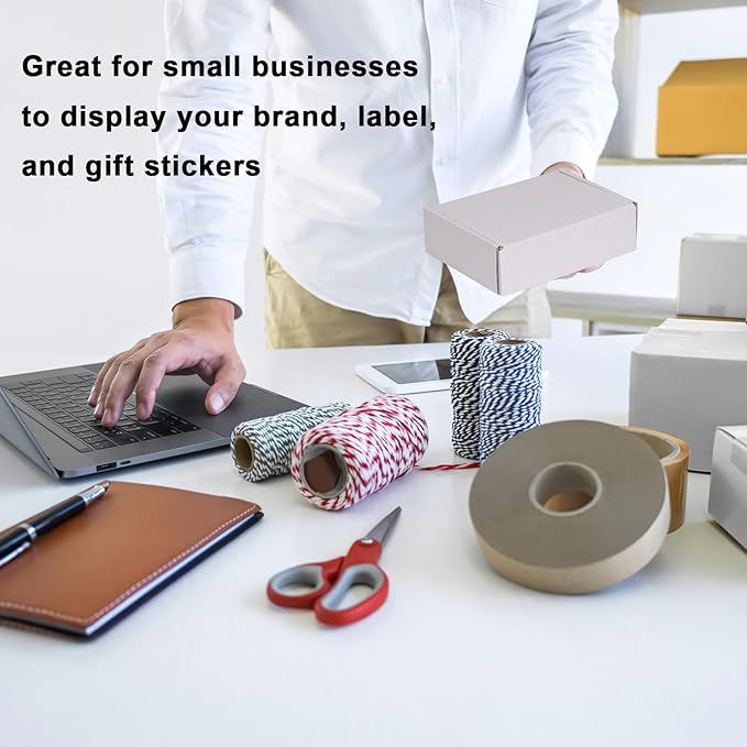 MEBRUDY 7x5x2 Inches Shipping Boxes Pack of 50, Small Corrugated Cardboard Box - Image 6