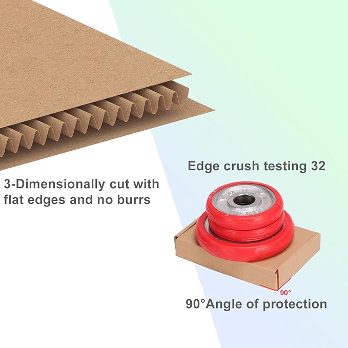 MEBRUDY 6x4x1 Inches Shipping Boxes Pack of 50, Small Corrugated Cardboard Box - Image 4
