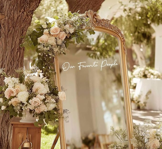 Our Favorite People Seating Chart Decal Wedding Seating Chart Header Decal - Image 4