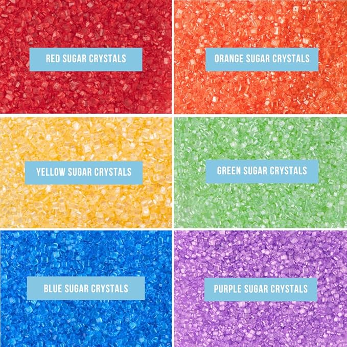 Sweets Indeed Sprinkles 6 Cell Edible Sprinkle Mix Jimmies Perfect - Image 3