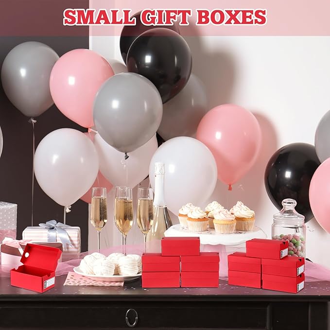 12 Sets Mini Shoe Gifts Boxes for Party Favors 6.1 x 3.9 x 2.5 Inches Sports - Image 5